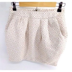 Potter's Pot skirt Size small floral 1960'S Vibe Groovy